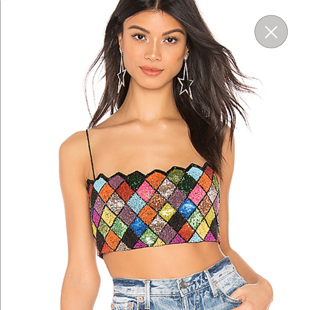 NBD Keagan Embellished Top